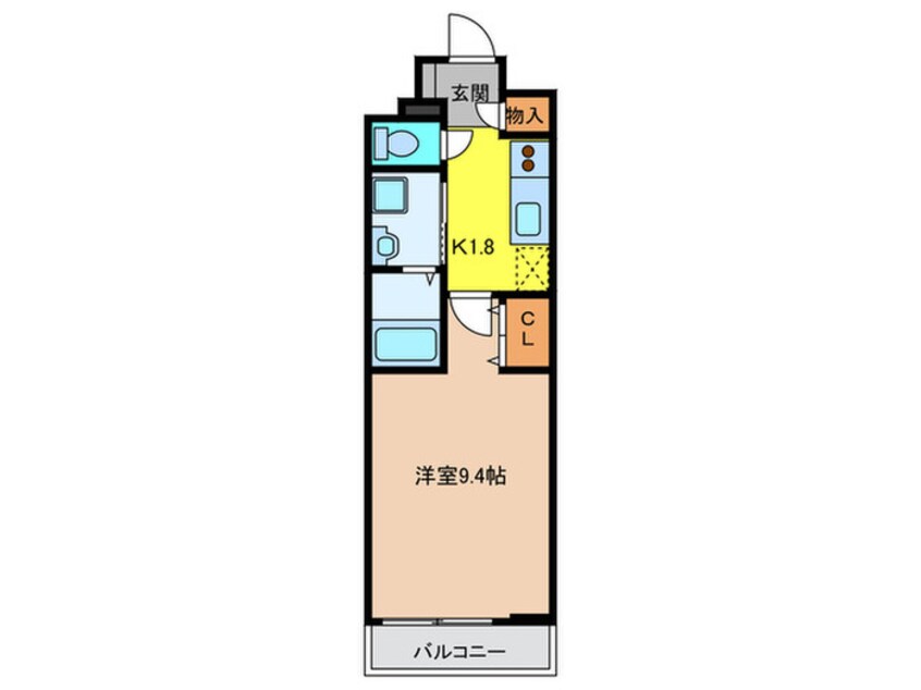 間取図 ユ－ヴェＳ