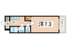 Ｖｅｎｔｉｃｅｌｌｏ京町 1Kの間取り