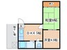 第三草薙ビル 2DKの間取り