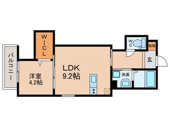 間取図 仮）大西１丁目Ｃ棟共同住宅