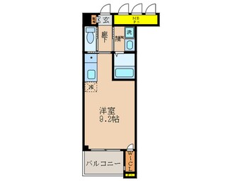 間取図 レジデンスラク－オ