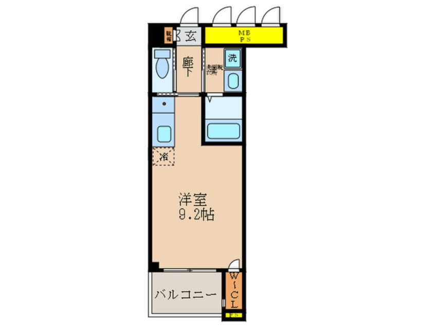 間取図 レジデンスラク－オ