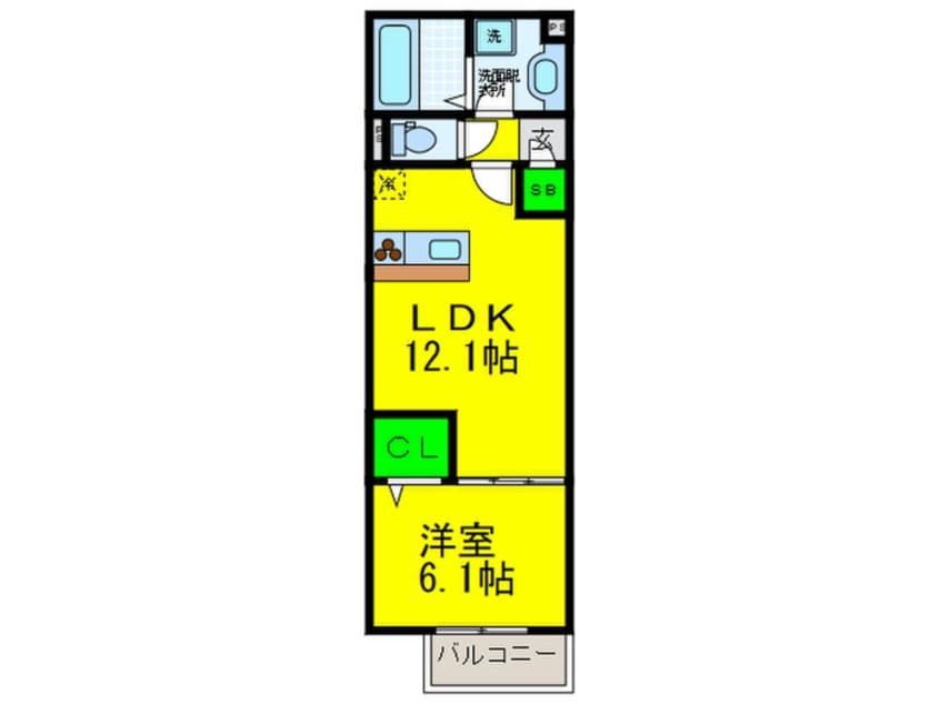 間取図 フレシールあびこ