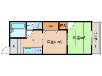 間取図 メゾン南粟津