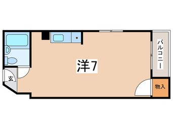 間取図 ＲＩＺＥＯＮＥ阿倍野Ⅱ