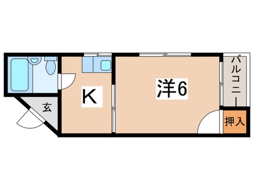 間取図 ＲＩＺＥＯＮＥ阿倍野Ⅱ