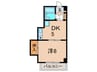 ウィンドフォ－南本町 1DKの間取り