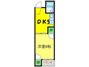 間取図 カ－サ宿院