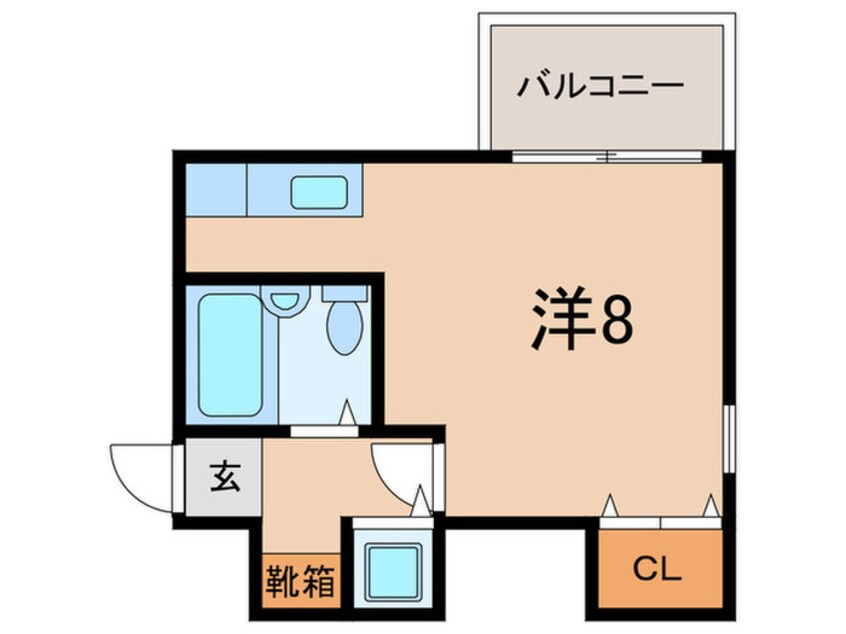 間取図 アルファⅡ大久保