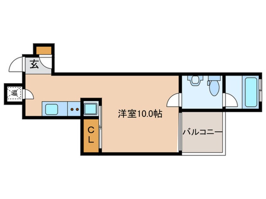 間取図 サウス・サン