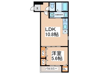 間取図 フジパレス泉佐野