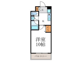 間取図 メディナ丹波口