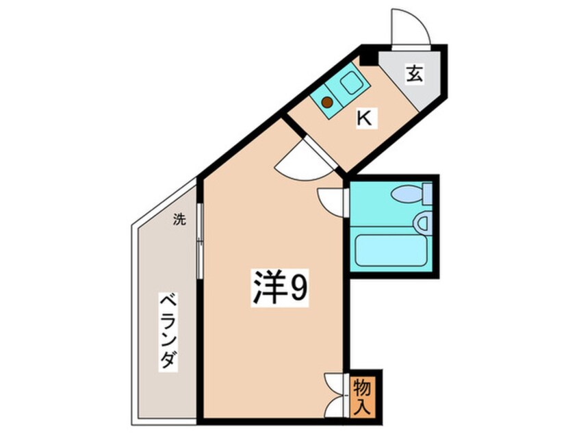 間取図 グランシャト－田辺