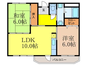 間取図 ハイムオブジェⅡ