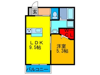 間取図 コンフォールメゾン