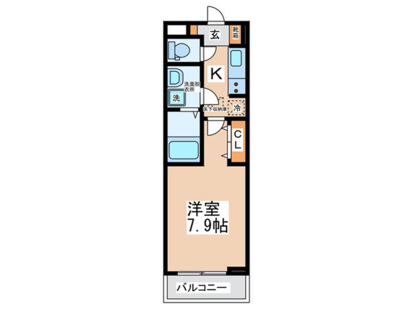 間取図 エスポワールＳＡＫＡＩ・Ｙ