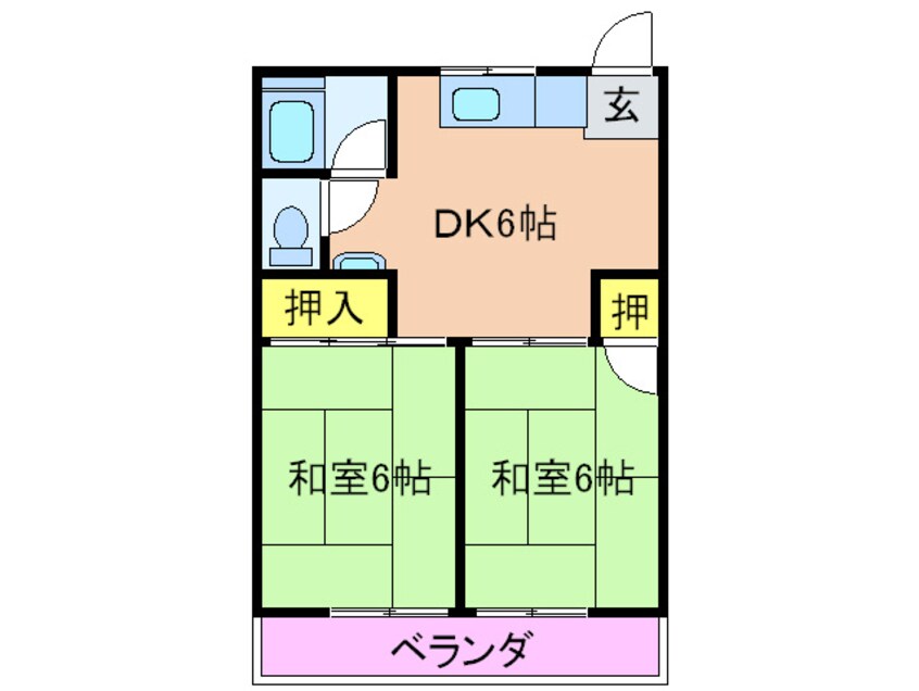 間取図 第一ニシマンション