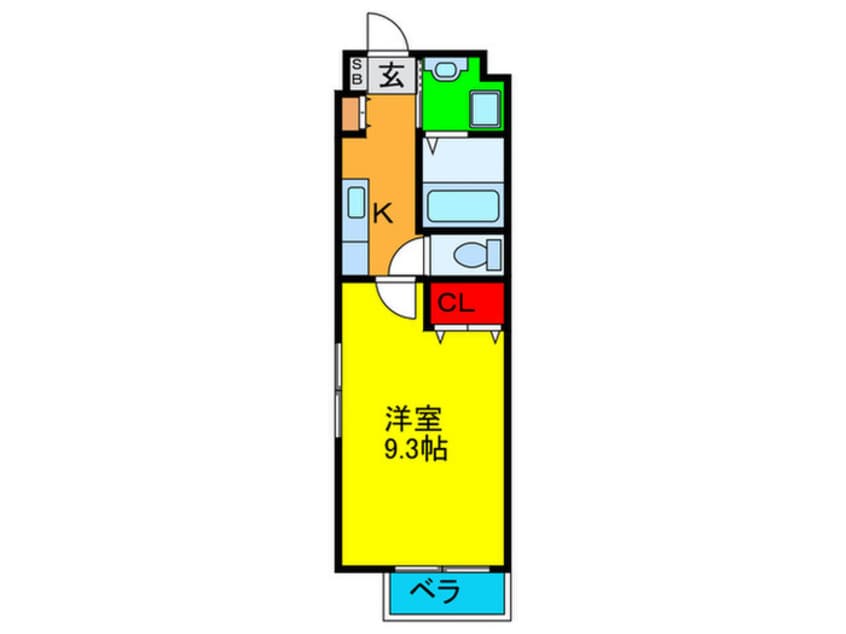 間取図 ドゥブランシェ