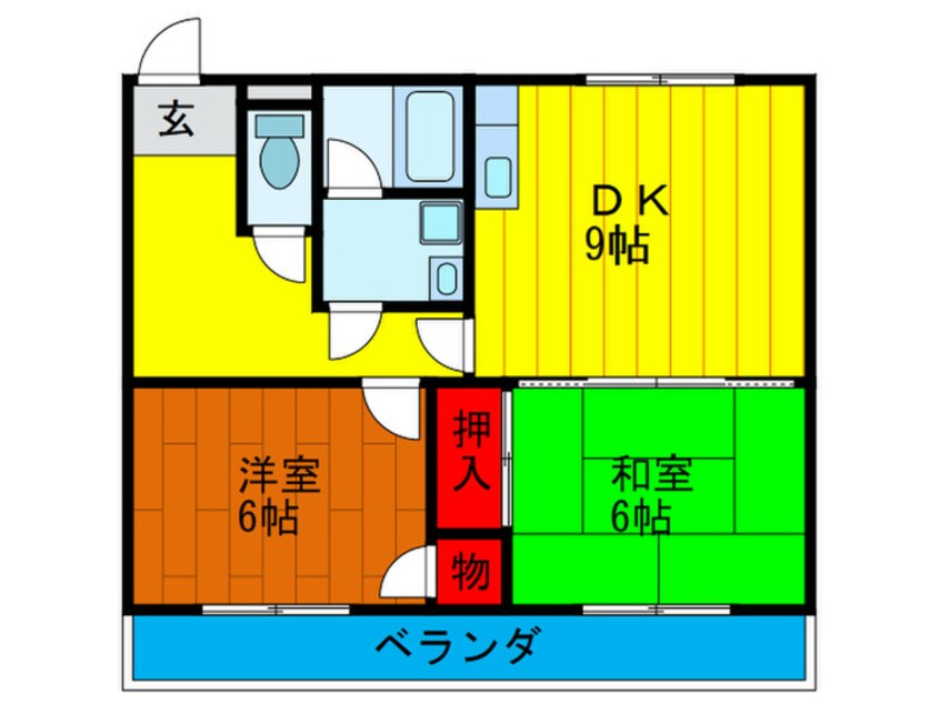 間取図 Ｓｗｅｅｔ　Ｐｅａｃｈ