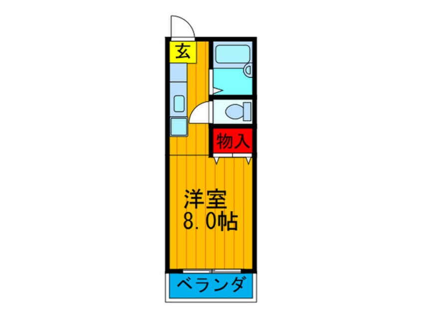 間取図 サンライフ朝日丘Ａ棟