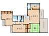ルネジェームス山（310） 3LDKの間取り