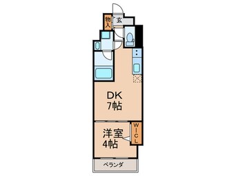 間取図 アーバネックス西天満