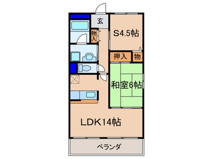 間取図 ガレット椋