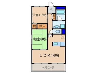 間取図 ガレット椋