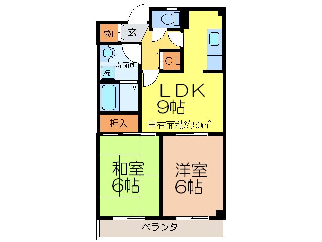 間取り図 風の街