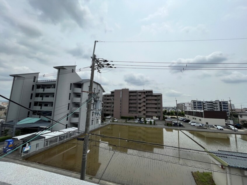 室内からの展望 風の街