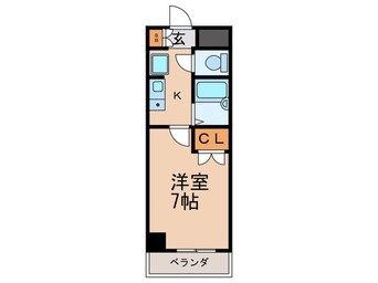 間取図 ジョリー・アビタ白峰