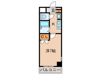 間取図 ジョリー・アビタ白峰