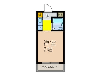 間取図 サンパレス布施