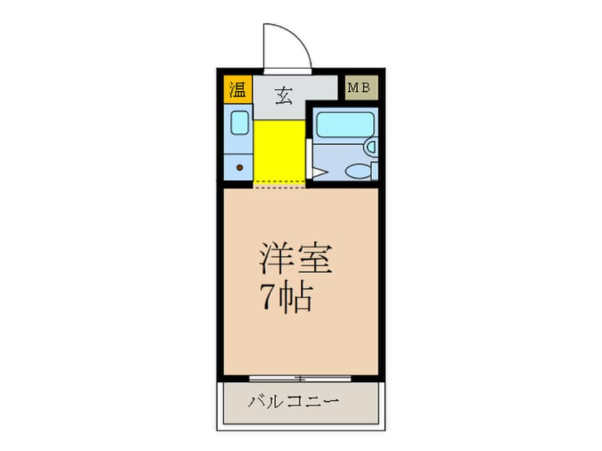 間取図 サンパレス布施