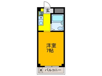 間取図 サンパレス布施