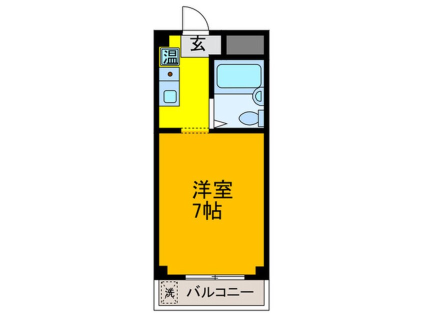 間取図 サンパレス布施