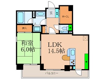 間取図 エントピア江坂