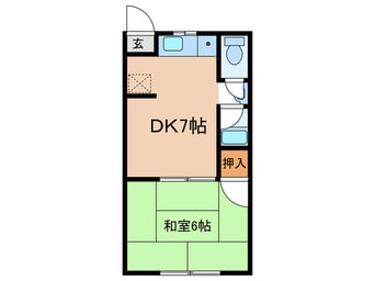 間取図 ひかりハイツ