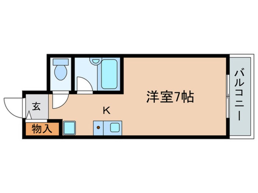 間取図 エミネンスコ－ト瀬田