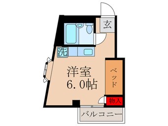 間取図 川端マンション