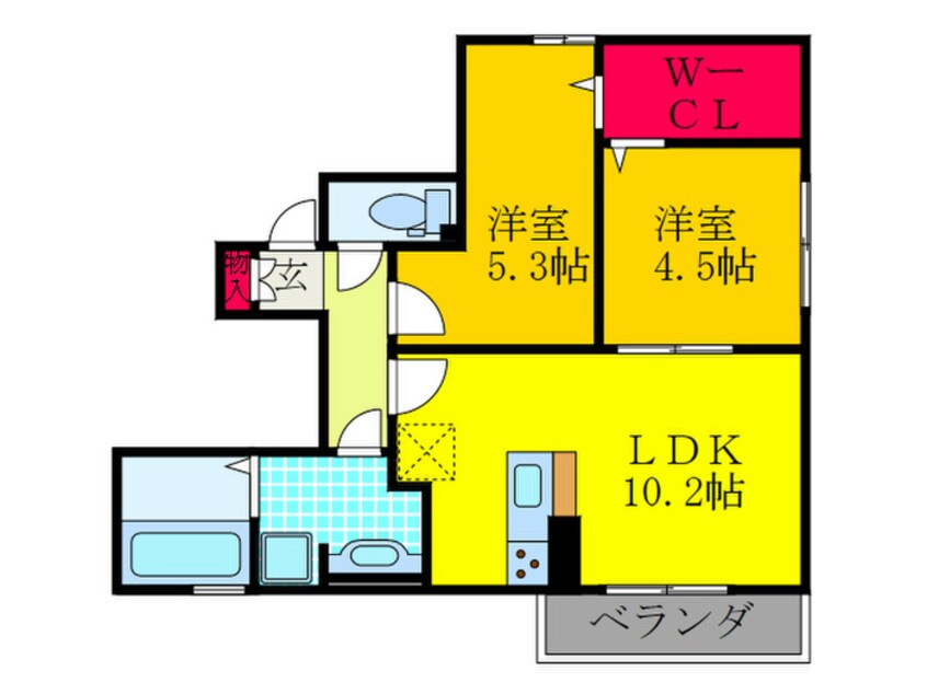 間取図 メゾンド・和