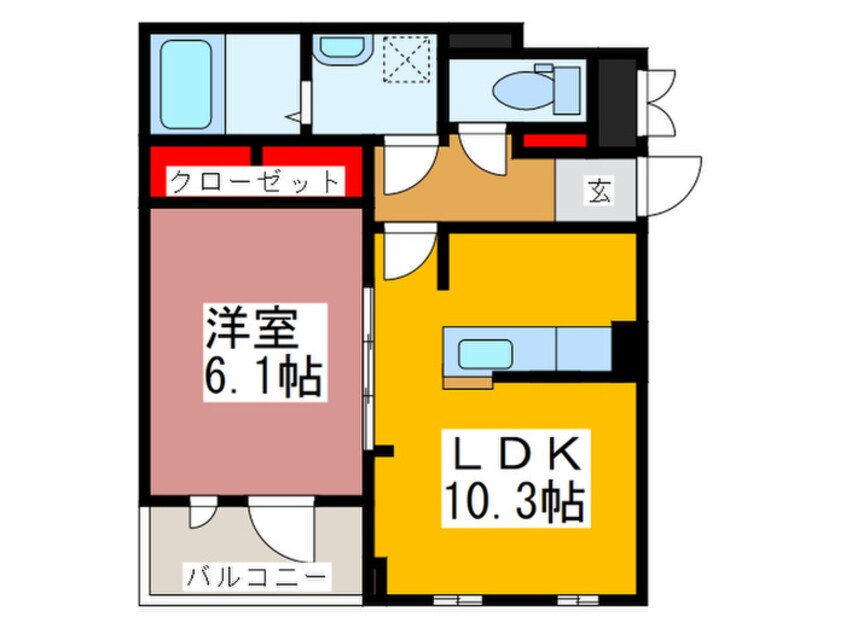 間取図 ハイムシャルマン