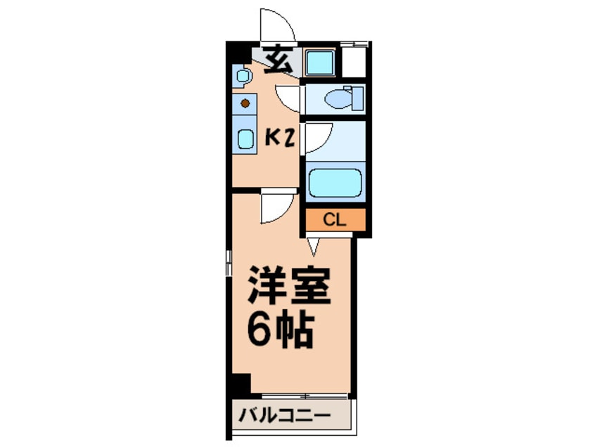 間取図 バインオ－クトゥエルブ