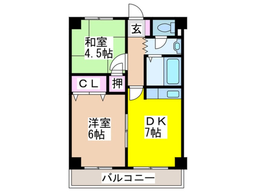 間取図 メゾン加美