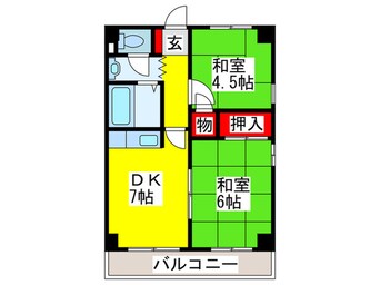 間取図 メゾン加美