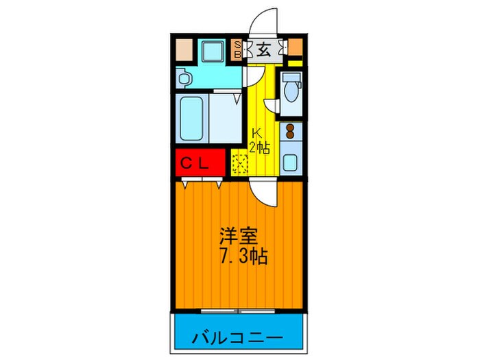 間取り図 カスタリア新梅田