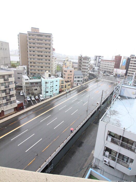 室内からの展望 カスタリア新梅田