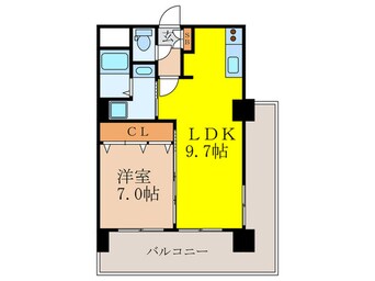 間取図 ノルデンタワ－新大阪プレミアム