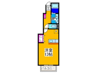 間取図 ウェストフィ－ルド
