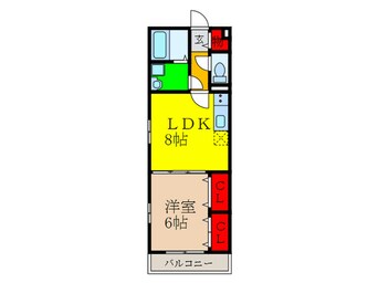 間取図 ラ・フェスタ豊津